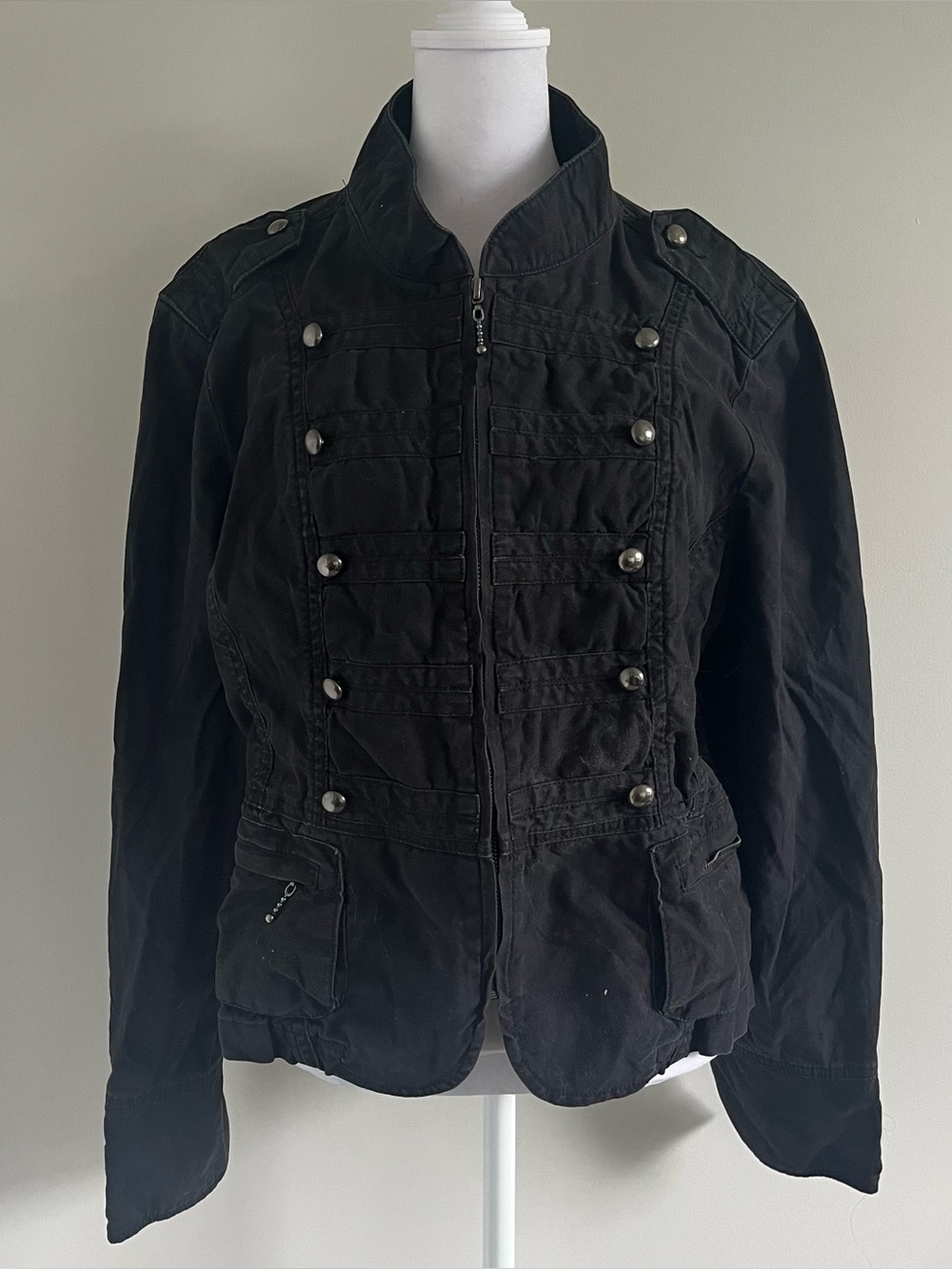Y2K Military Jacket